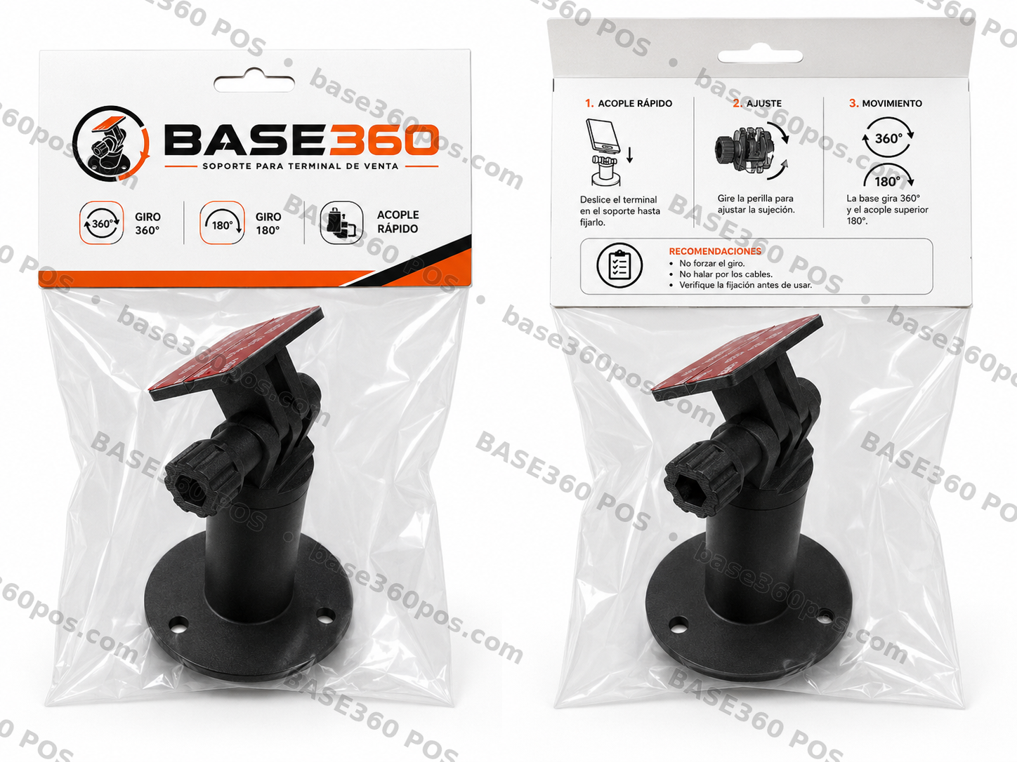 Empaque y presentación del producto BASE360 POS